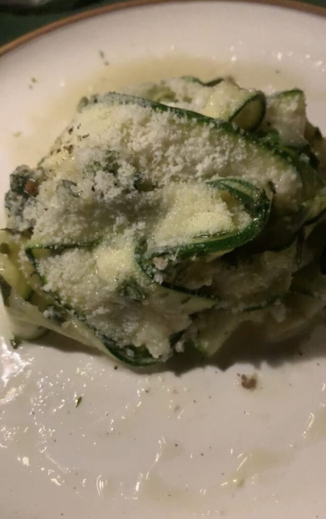 Zucchini at Cugine's Italian